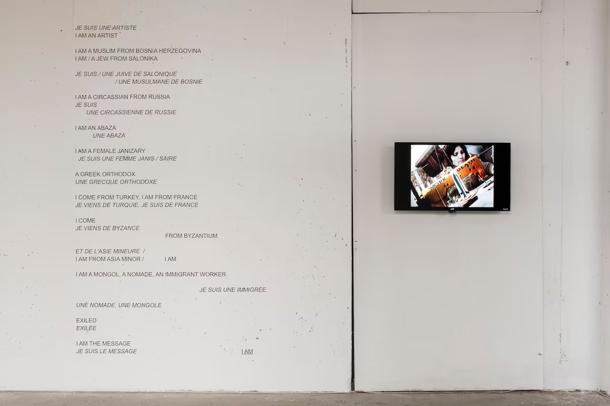 Nil Yalter’s Solo | Green On Red Gallery 